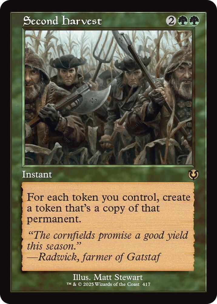 Second Harvest (Retro Frame) [Innistrad Remastered] 417