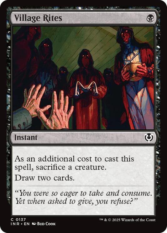 Village Rites [Innistrad Remastered] 137