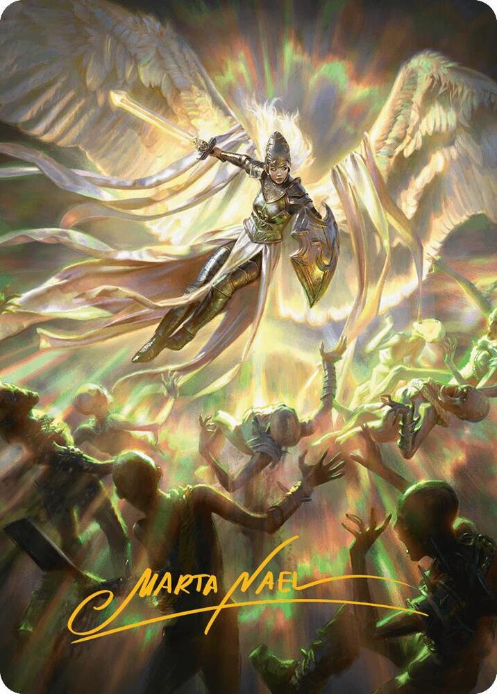 Vanquish the Horde Art Card (Gold-Stamped Signature) [Art Series: Innistrad Remastered] 4