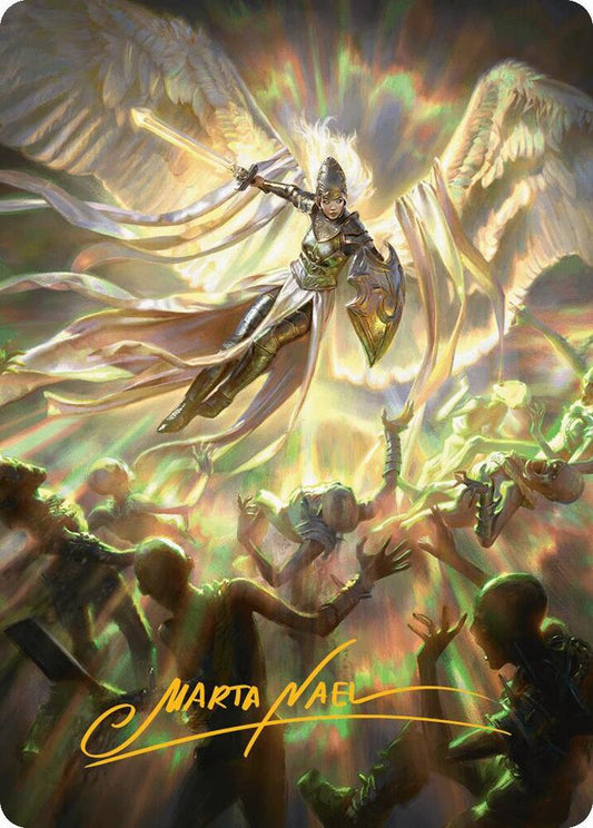 Vanquish the Horde Art Card (Gold-Stamped Signature) [Art Series: Innistrad Remastered] 4