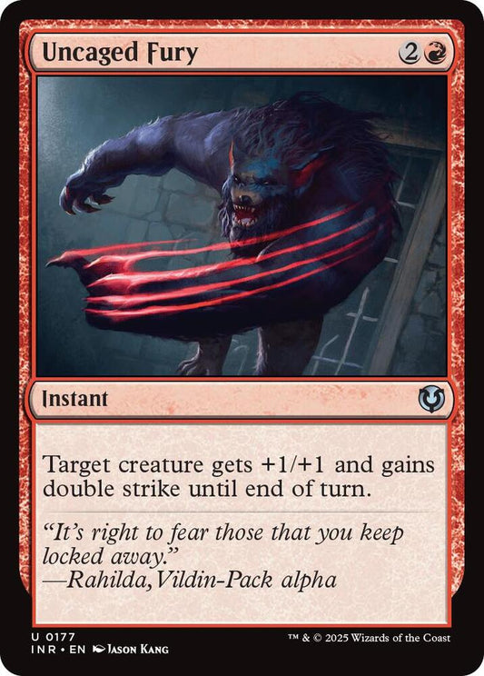 Uncaged Fury [Innistrad Remastered] 177