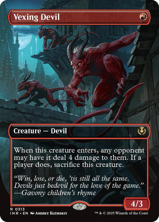 Vexing Devil (Borderless) [Innistrad Remastered] 313