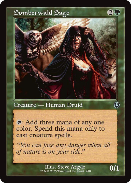 Somberwald Sage (Retro Frame) [Innistrad Remastered] 418