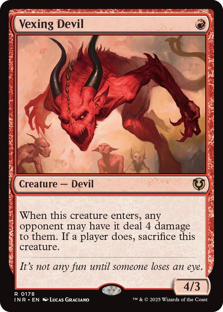 Vexing Devil [Innistrad Remastered] 178