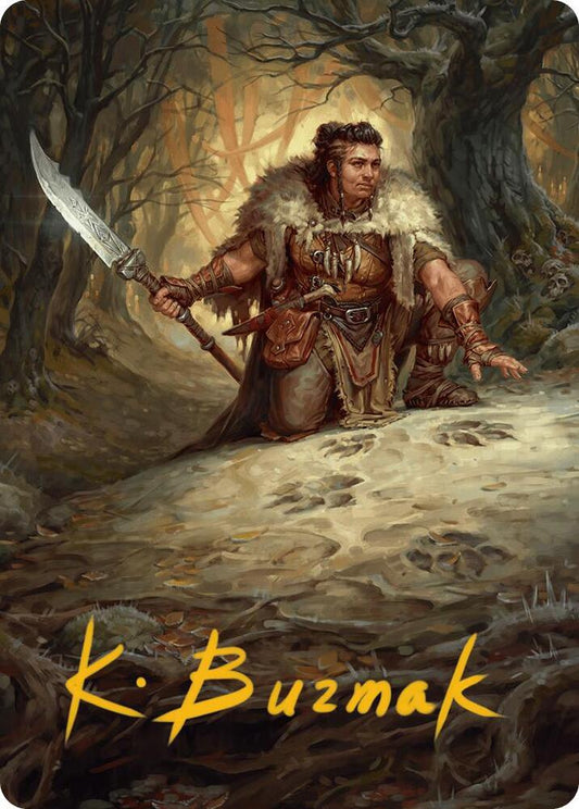 Tireless Tracker Art Card (Gold-Stamped Signature) [Art Series: Innistrad Remastered] 16