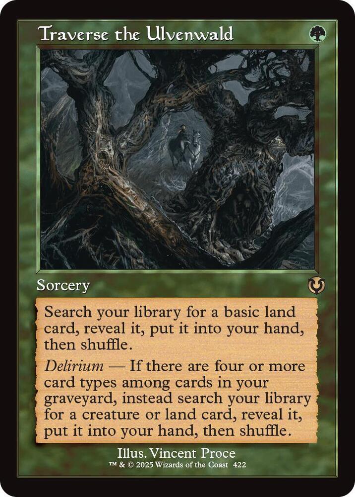 Traverse the Ulvenwald (Retro Frame) [Innistrad Remastered] 422