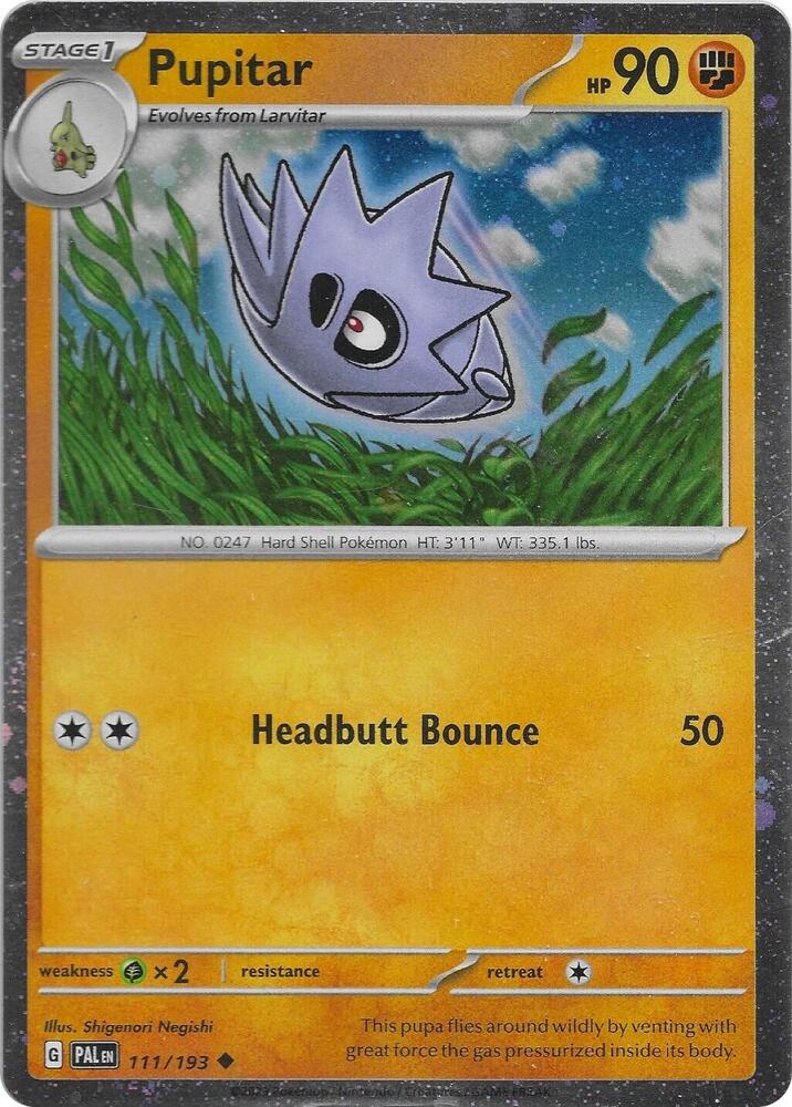 Pupitar - 111/193 (Cosmo Foil) [Miscellaneous Cards & Products] 111/193