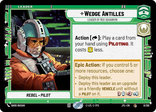 Wedge Antilles - Leader of Red Squadron [Jump to Lightspeed] 008/262