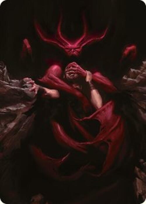 Infernal Grasp Art Card [Art Series: Innistrad Remastered] 10