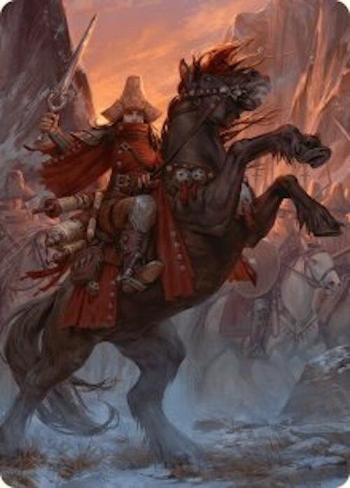 Zealous Conscripts Art Card [Art Series: Innistrad Remastered] 12