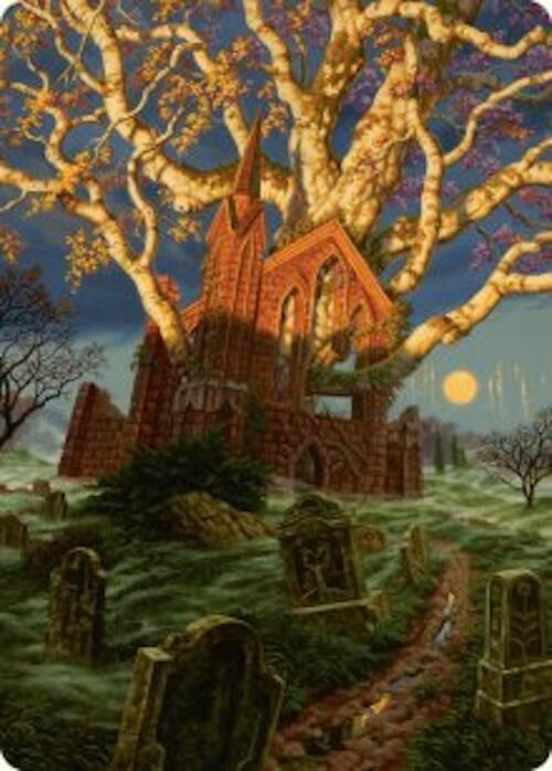 Abundant Growth Art Card [Art Series: Innistrad Remastered] 13