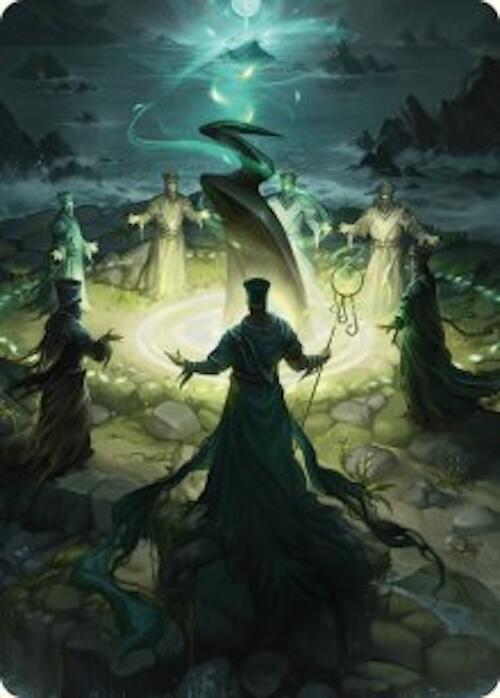 Cryptolith Rite Art Card [Art Series: Innistrad Remastered] 14