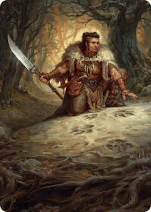 Tireless Tracker Art Card [Art Series: Innistrad Remastered] 16