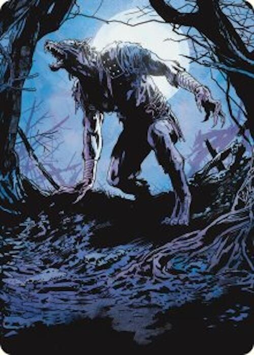 Krallenhorde Howler Art Card [Art Series: Innistrad Remastered] 19