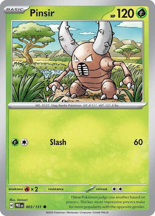 Pinsir [SV: Prismatic Evolutions] 003/131