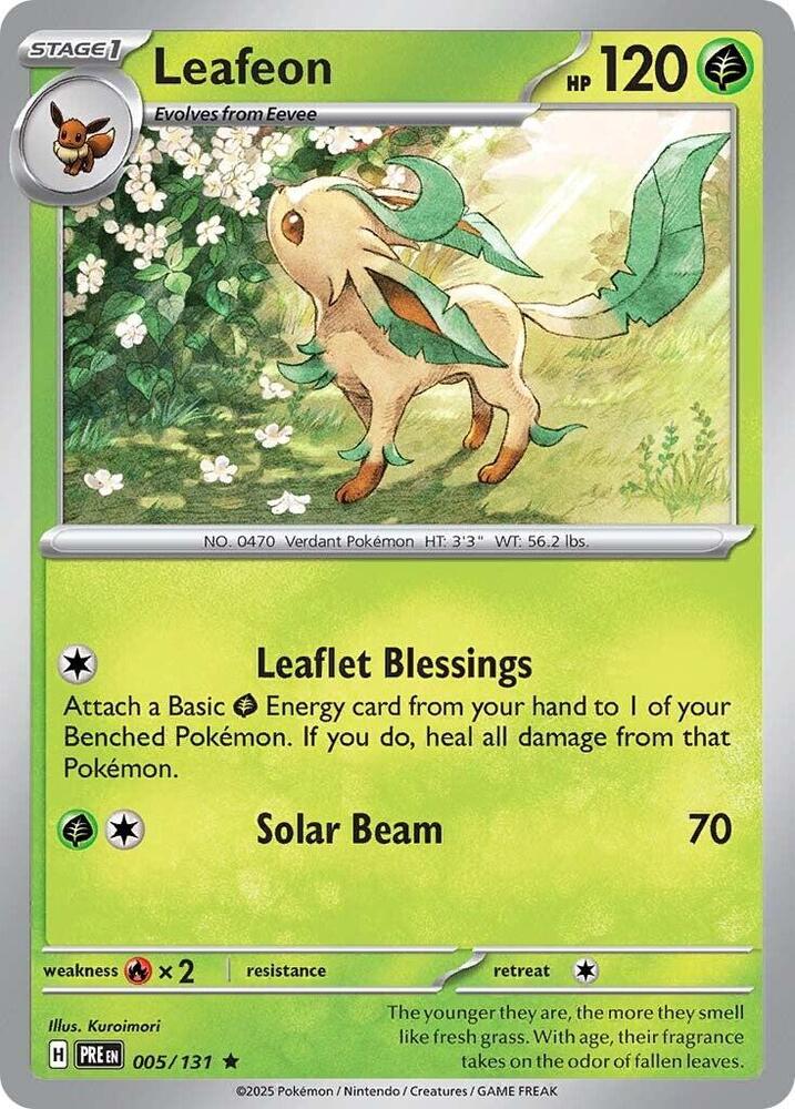 Leafeon [SV: Prismatic Evolutions] 005/131