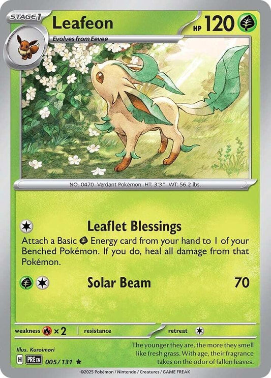 Leafeon [SV: Prismatic Evolutions] 005/131
