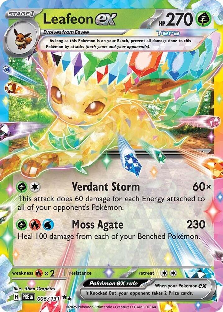 Leafeon ex - 006/131 [SV: Prismatic Evolutions] 006/131