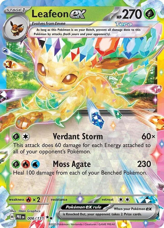 Leafeon ex - 006/131 [SV: Prismatic Evolutions] 006/131
