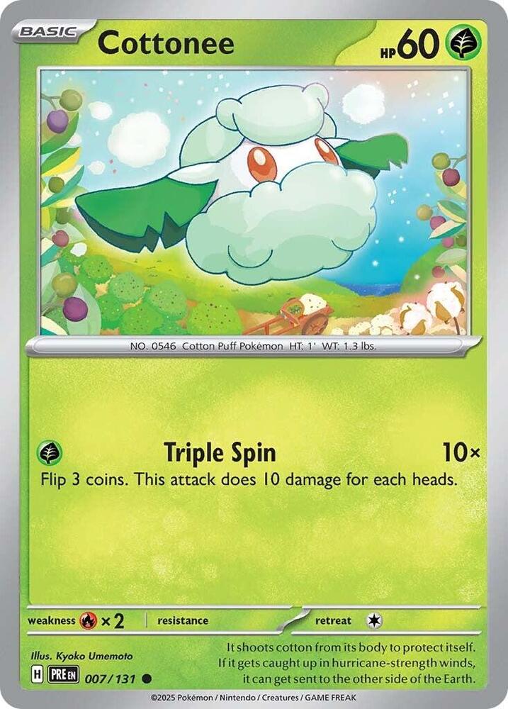 Cottonee [SV: Prismatic Evolutions] 007/131