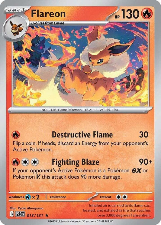 Flareon [SV: Prismatic Evolutions] 013/131