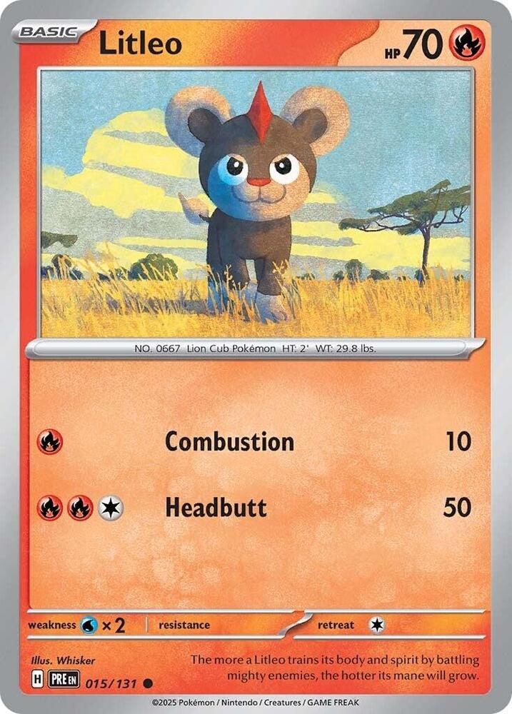 Litleo [SV: Prismatic Evolutions] 015/131