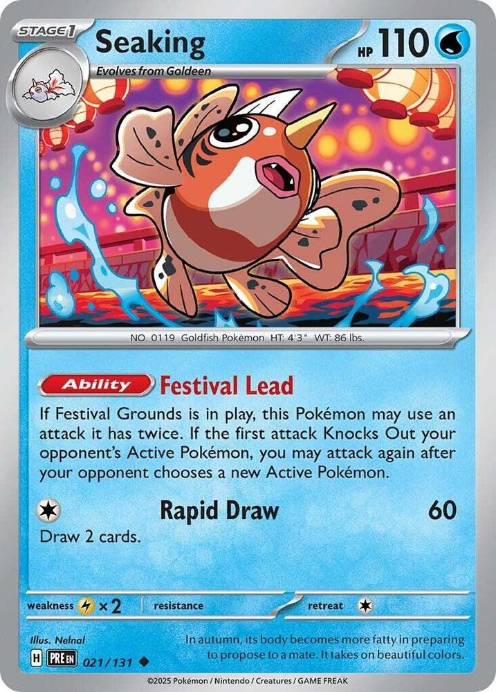Seaking [SV: Prismatic Evolutions] 021/131