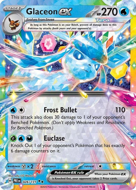Glaceon ex - 026/131 [SV: Prismatic Evolutions] 026/131