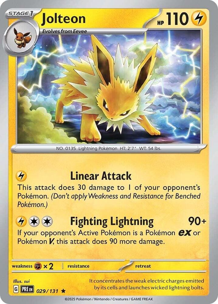 Jolteon [SV: Prismatic Evolutions] 029/131
