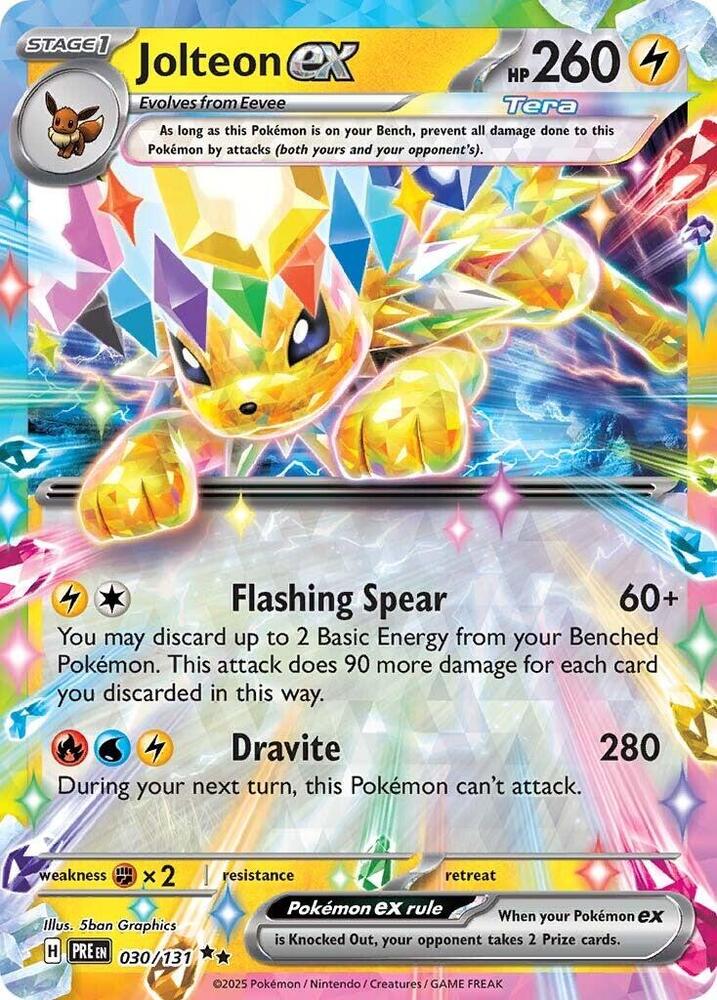 Jolteon ex - 030/131 [SV: Prismatic Evolutions] 030/131