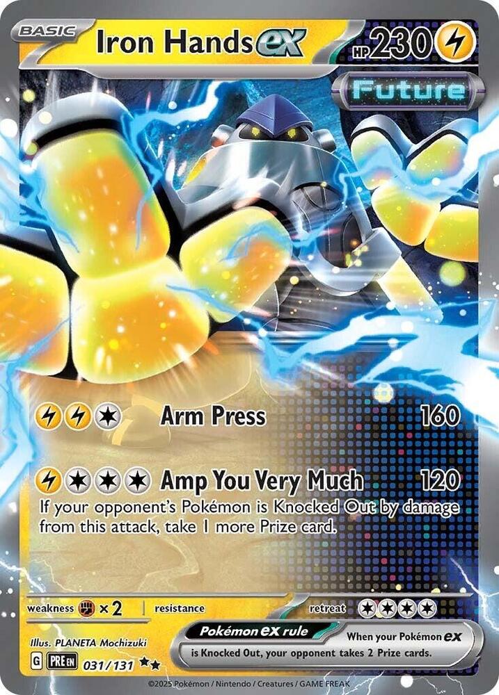 Iron Hands ex - 031/131 [SV: Prismatic Evolutions] 031/131