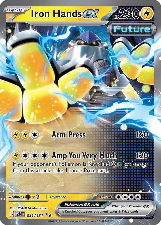 Iron Hands ex - 031/131 [SV: Prismatic Evolutions] 031/131