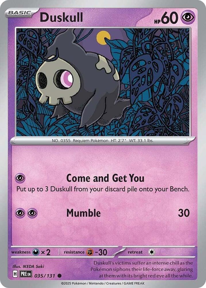 Duskull [SV: Prismatic Evolutions] 035/131