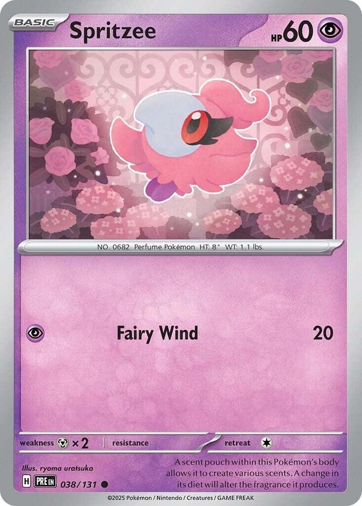 Spritzee [SV: Prismatic Evolutions] 038/131