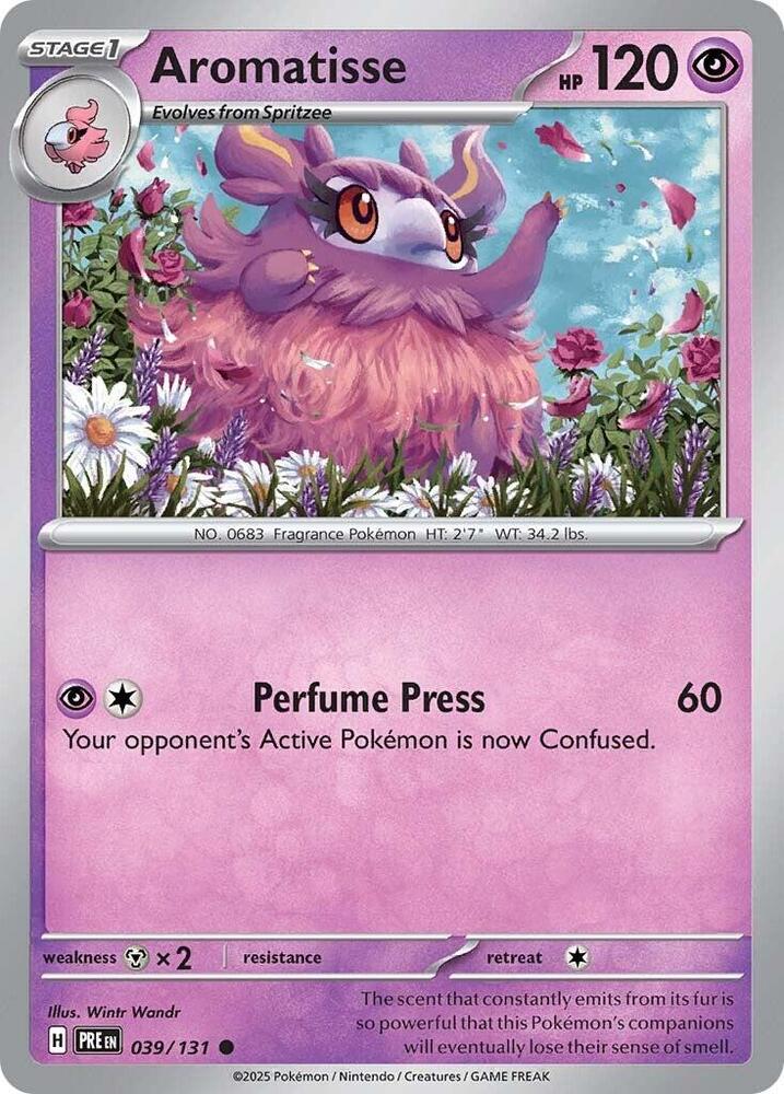 Aromatisse [SV: Prismatic Evolutions] 039/131