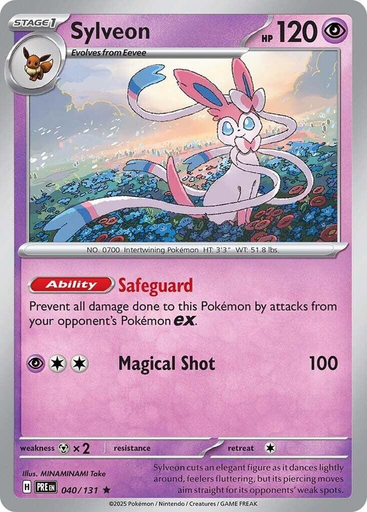 Sylveon [SV: Prismatic Evolutions] 040/131