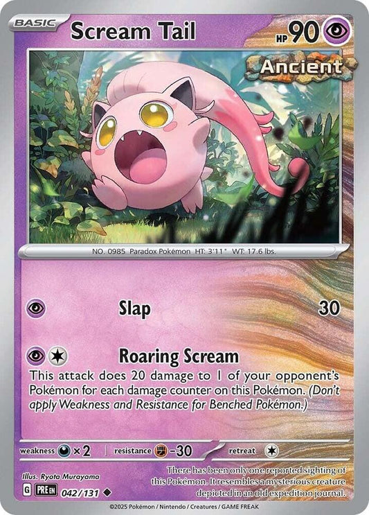 Scream Tail [SV: Prismatic Evolutions] 042/131