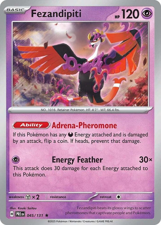 Fezandipiti [SV: Prismatic Evolutions] 045/131
