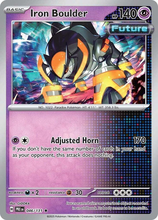 Iron Boulder [SV: Prismatic Evolutions] 046/131