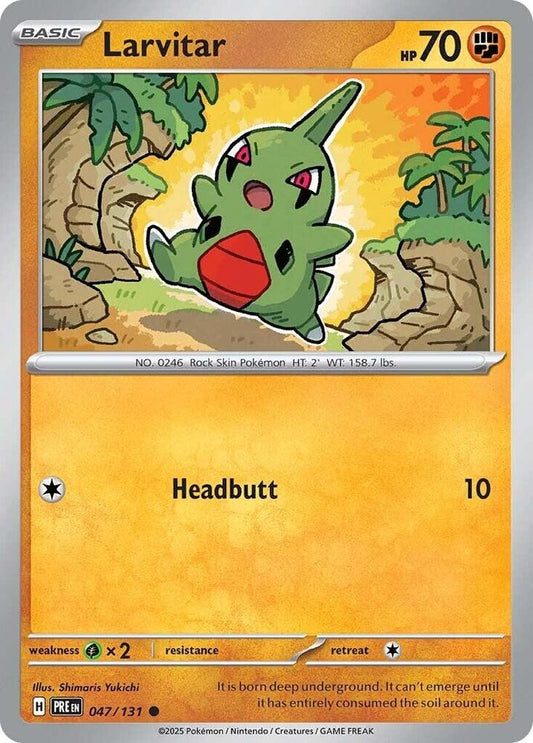 Larvitar [SV: Prismatic Evolutions] 047/131