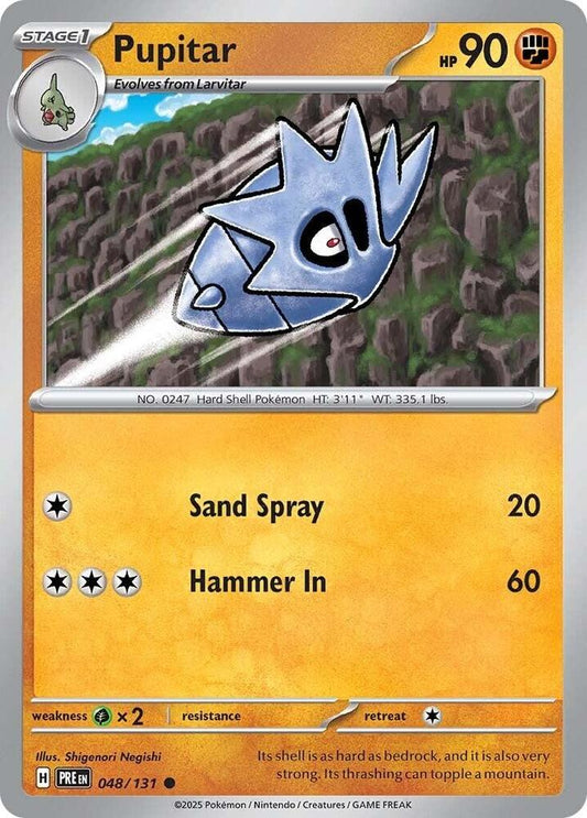 Pupitar [SV: Prismatic Evolutions] 048/131