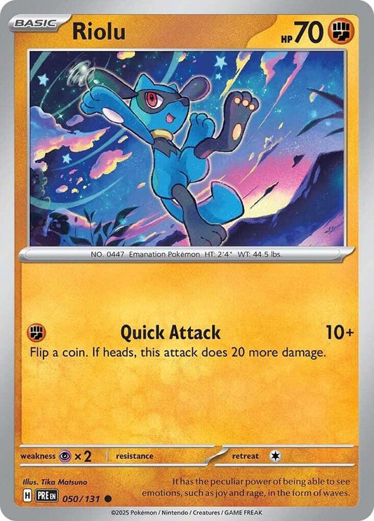 Riolu [SV: Prismatic Evolutions] 050/131