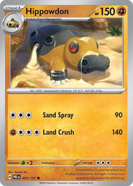 Hippowdon [SV: Prismatic Evolutions] 053/131
