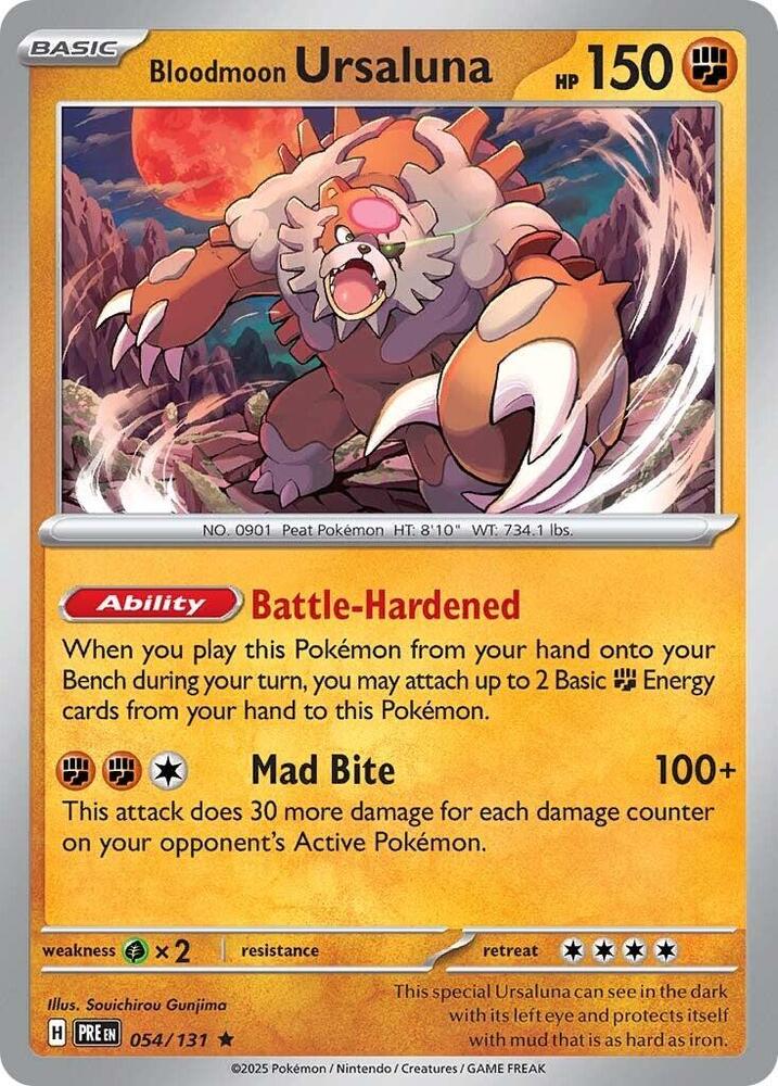 Bloodmoon Ursaluna [SV: Prismatic Evolutions] 054/131
