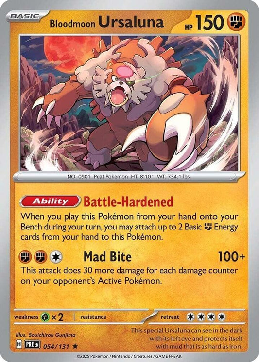 Bloodmoon Ursaluna [SV: Prismatic Evolutions] 054/131
