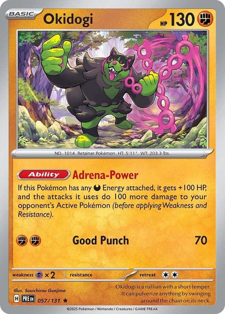 Okidogi [SV: Prismatic Evolutions] 057/131