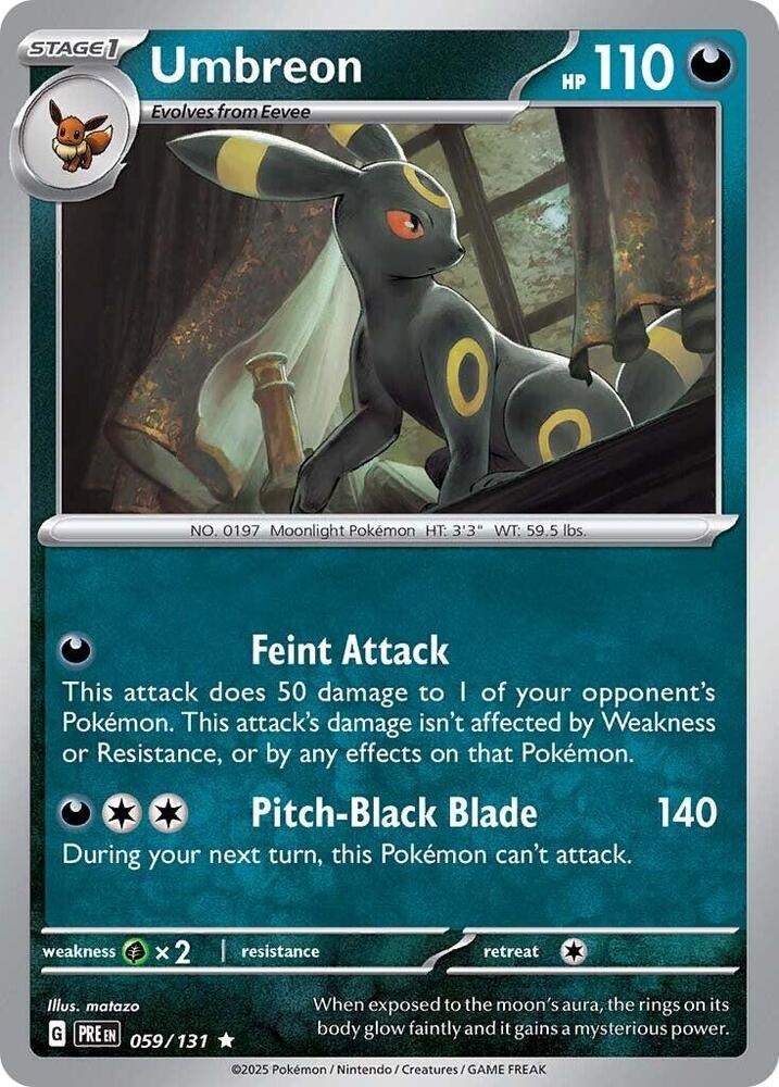 Umbreon [SV: Prismatic Evolutions] 059/131