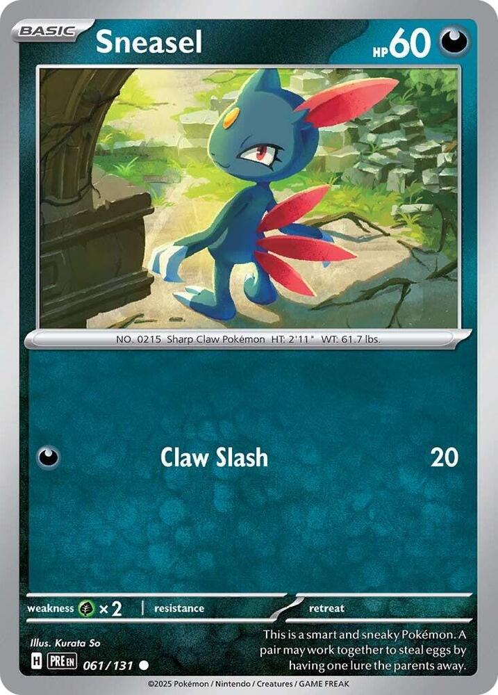 Sneasel [SV: Prismatic Evolutions] 061/131