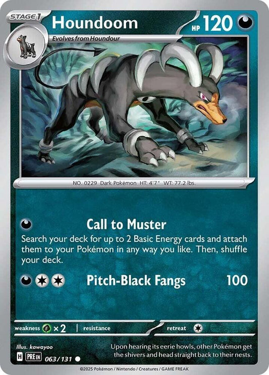 Houndoom [SV: Prismatic Evolutions] 063/131