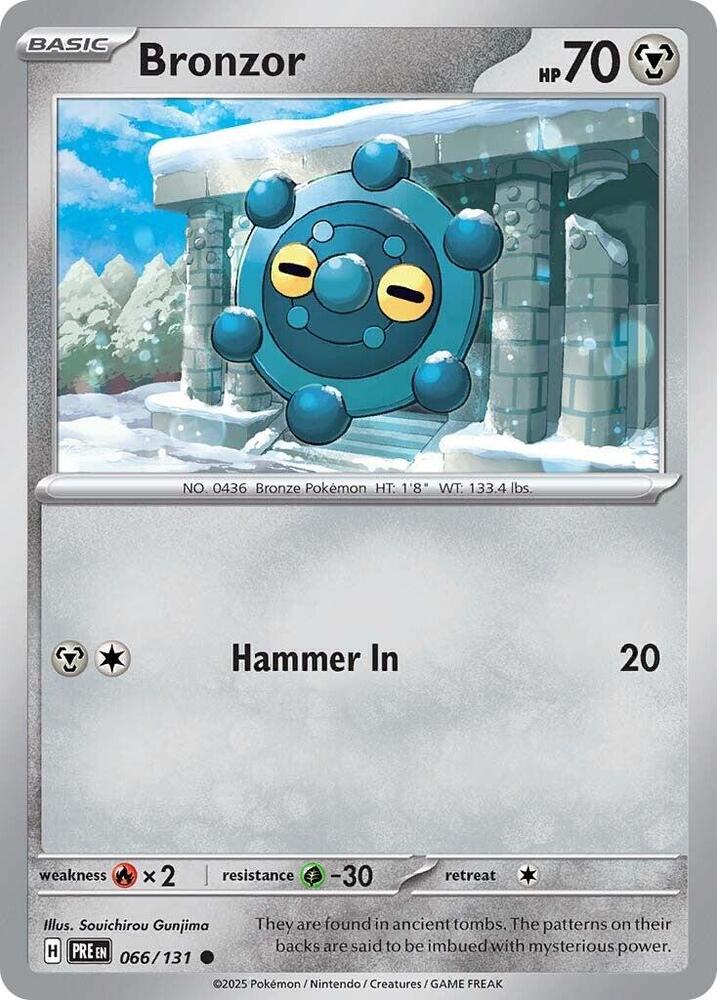 Bronzor [SV: Prismatic Evolutions] 066/131